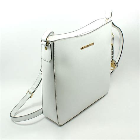 michael kors white oversized tote|white Michael Kors crossbody.